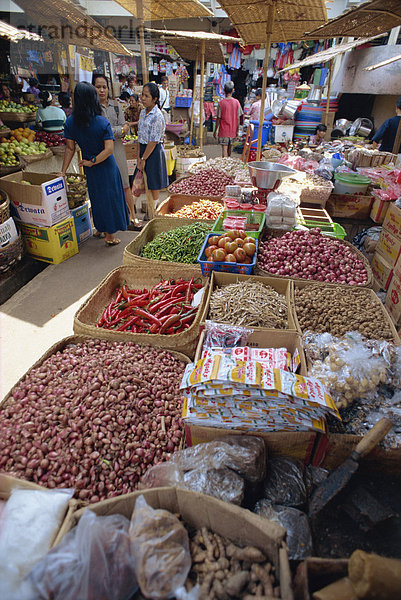 Markt  Ubud Area  Bali  Indonesien  Südostasien  Asien