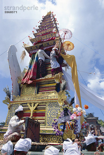 Beerdigung Tower  Bestattung  Bali  Indonesien  Südostasien  Asien