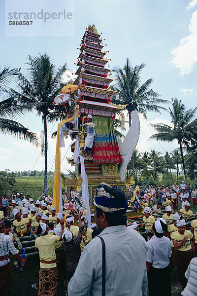 Beerdigung Tower  Bestattung  Bali  Indonesien  Südostasien  Asien