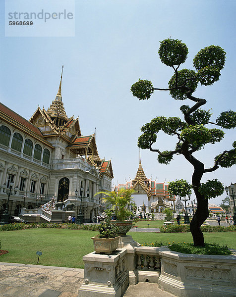 Der Grand Palace  Bangkok  Thailand  Südostasien  Asien