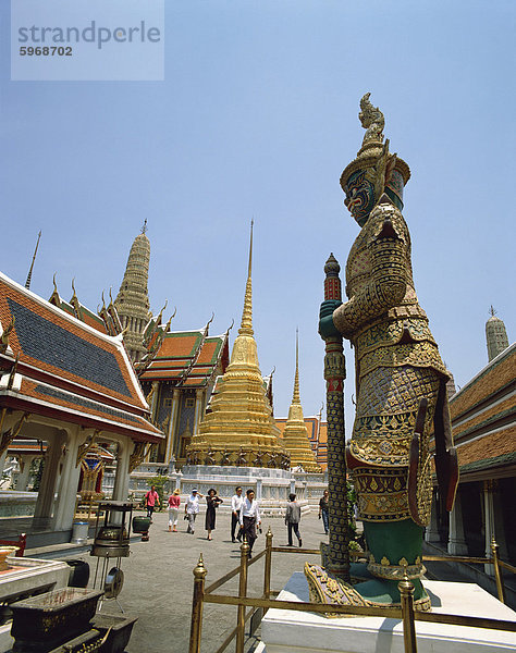 Der Grand Palace  Bangkok  Thailand  Südostasien  Asien