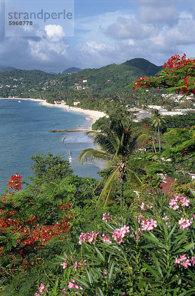 Grand Anse Beach  Grenada  Luv Inseln  Westindische Inseln  Karibik  Mittelamerika