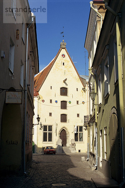 Altstadt  Tallinn  Estland  Baltikum  Europa