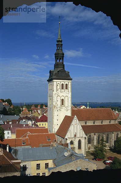 Altstadt  UNESCO-Weltkulturerbe  Tallinn  Estland  Baltikum  Europa