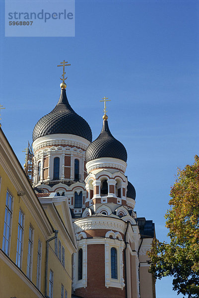 Alexander-Newski-Kathedrale  Altstadt  UNESCO Weltkulturerbe  Tallinn  Estland  Baltikum  Europa