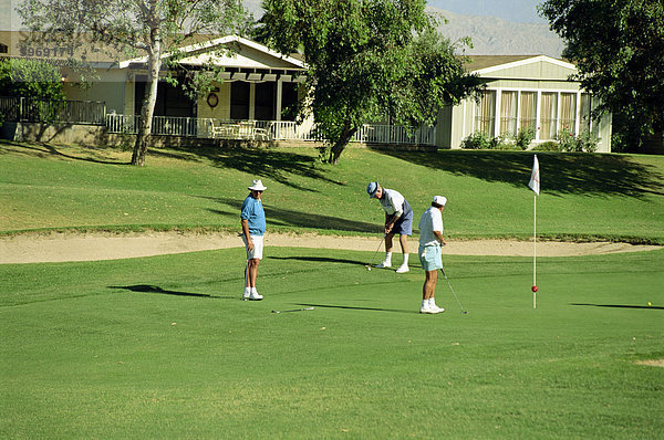 Golf  Gegend Palm Springs  Kalifornien  Vereinigte Staaten von Amerika  Nordamerika