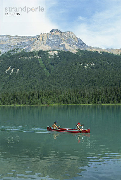Emerald Lake  Yoho Nationalpark  UNESCO Weltkulturerbe  Rocky Mountains  British Columbia  Kanada  Nordamerika