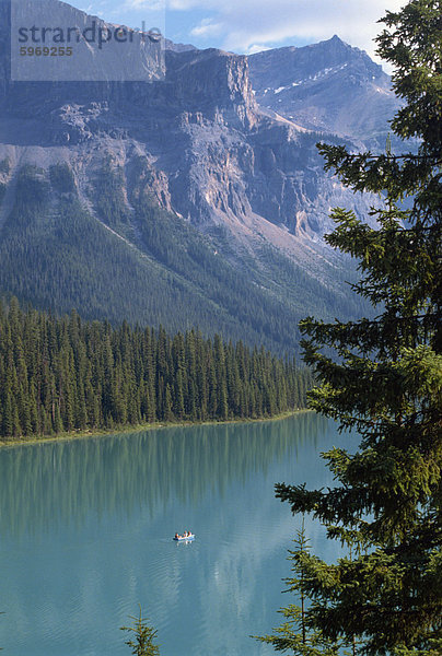 Emerald Lake  Yoho Nationalpark  UNESCO Weltkulturerbe  Rocky Mountains  British Columbia  Kanada  Nordamerika