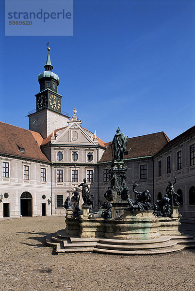 Hof in der Residenz  München  Bayern  Deutschland  Europa