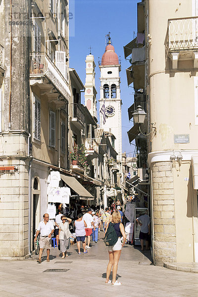 Altstadt  Stadt  Corfu  Ionische Inseln  Griechenland  Europa