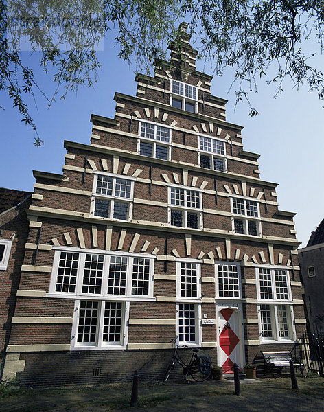 Galgewater  Stadstimmerwerf  alte Stadt  Leiden  Holland  Europa