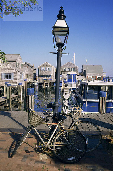 Fahrräder  Nantucket  Massachusetts  Neuengland  Vereinigte Staaten von Amerika  Nordamerika