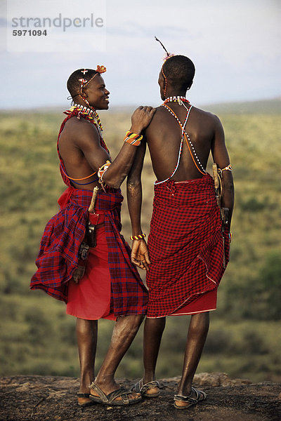 Stamm der Samburu  Kenia  Ostafrika  Afrika