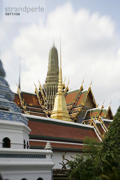 Tempel Wat Phra Kaeo  Bangkok  Thailand  Südostasien  Asien