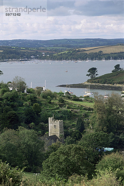 St. nur in Roseland  Cornwall  England  Vereinigtes Königreich  Europa