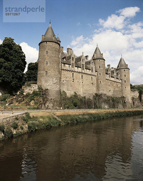 Josselin Schloss  Bretagne (Bretagne)  Frankreich  Europa