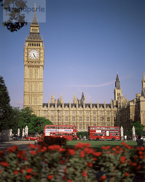 Europa Großbritannien London Hauptstadt Westminster UNESCO-Welterbe England Houses of Parliament