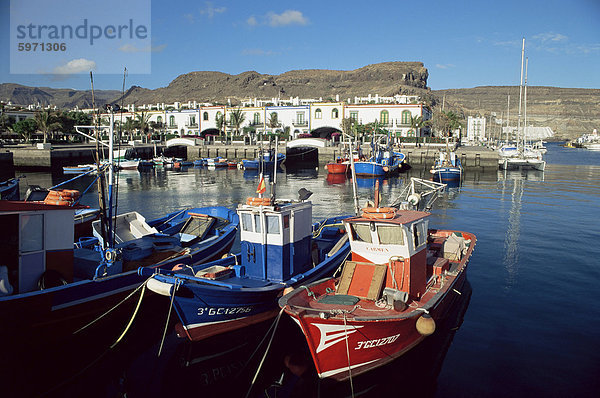 Puerto de Mogan  Gran Canaria  Kanarische Inseln  Spanien  Atlantik  Europa