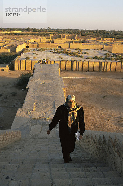 Ruinen der Tempel  Agargouf  Irak  Naher Osten