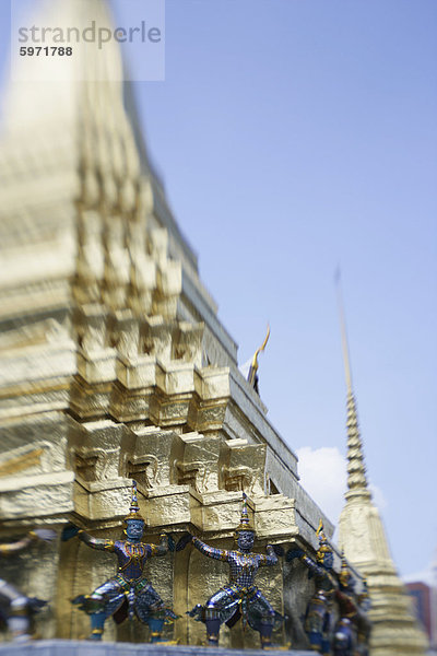 Tempel Wat Phra Kaeo  Bangkok  Thailand  Südostasien  Asien