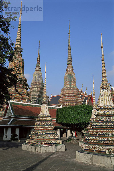 Wat Po  Bangkok  Thailand  Südostasien  Asien