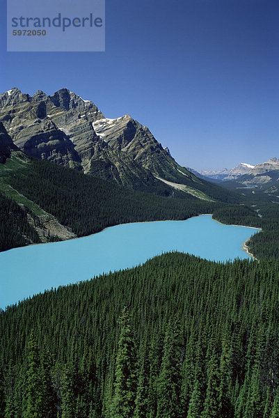 Peyto Lake  Banff National Park  UNESCO World Heritage Site  Alberta  Rockies  Kanada  Nordamerika