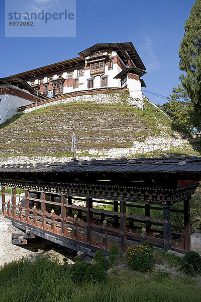 Trongsa Dzong  Trongsa  Bhutan  Asien