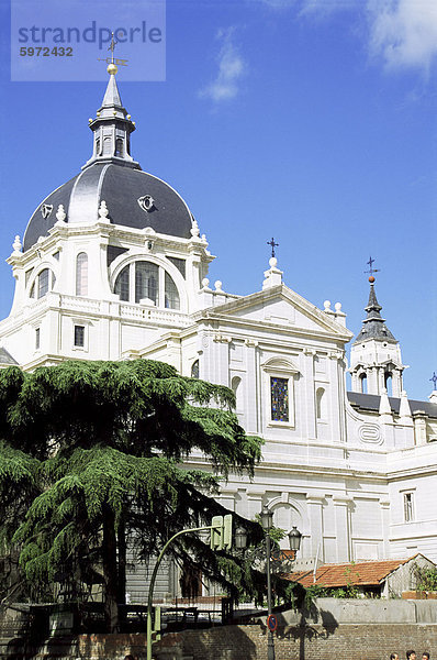 Almudena Kathedrale  begann 1880  Madrid  Spanien  Europa