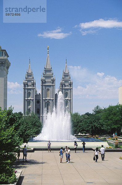 Mormon Tabernacle  Salt Lake City  Utah  Vereinigte Staaten von Amerika  Nordamerika