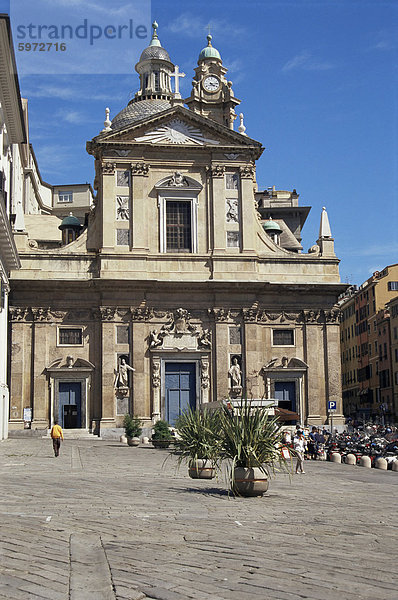 Piazza Matteotti  Genua (Genova)  Ligurien  Italien  Europa