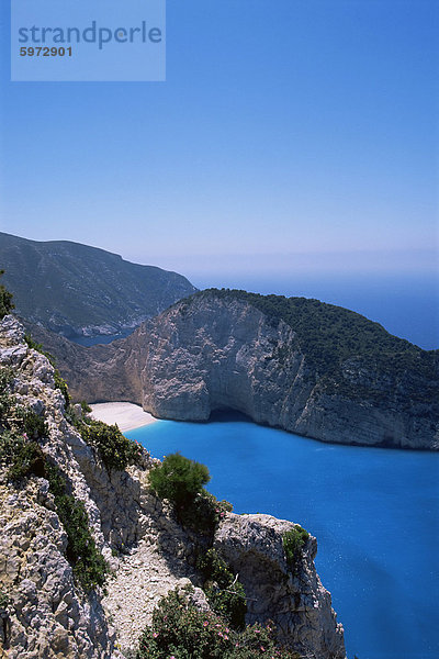 Europa Steilküste Griechenland Ionische Inseln Kefalonia