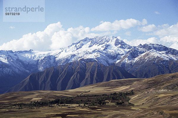 Das Heilige Tal der Inka  Urubamba  Peru  Südamerika