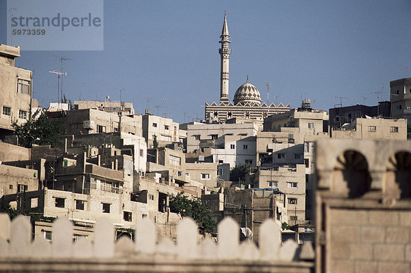 Abu Darwish Moschee am Jebel geschrieben  Amman  Jordanien  Naher Osten