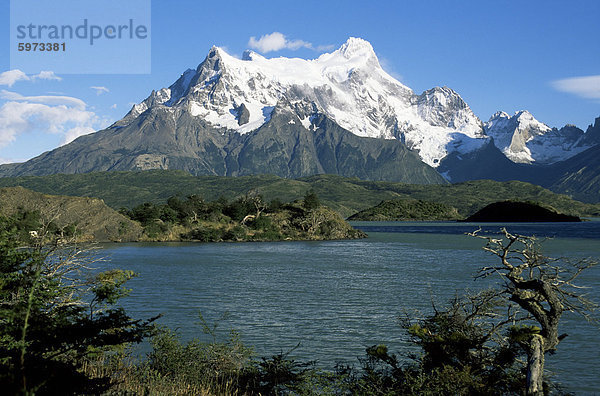 Lake Pehoe  Torres del Paine Nationalpark  Chile  Südamerika