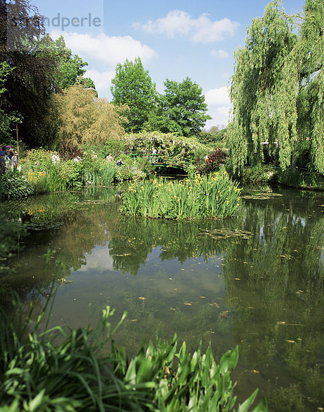 Der Garten des Malers Claude Monet  Giverny  Haute-Normandie (Normandie)  Frankreich  Europa
