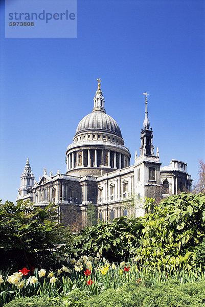 St. Paul s Cathedral  London  England  Großbritannien  Europa
