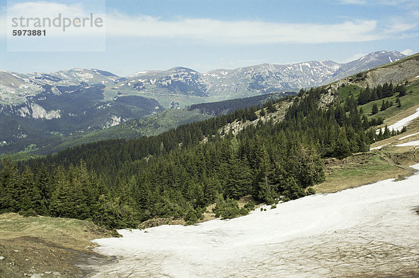 Bucegi-Gebirge  Karpaten  Siebenbürgen  Rumänien  Europa