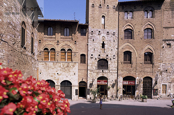 San Gimignano  UNESCO World Heritage Site  Toskana  Italien  Europa