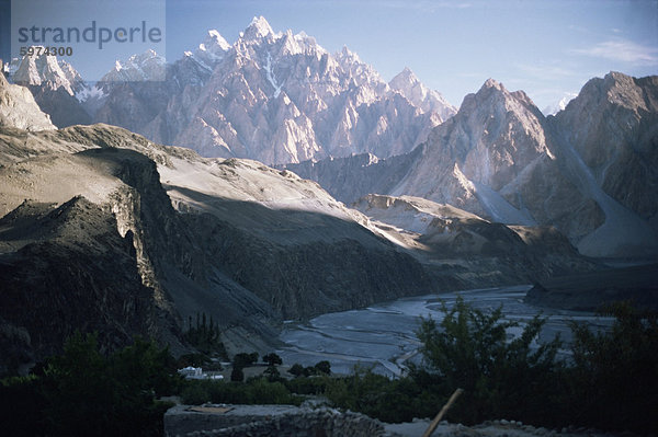 Die Hunza-Tal  Pakistan  Asien