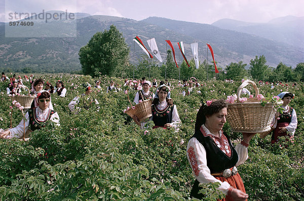 Rose Festival  Bulgarien  Europa