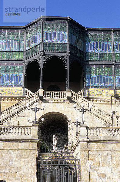 Casa Lis (Casa Lys) (Lis-House)  Städtisches Kulturhaus  ein Art-Deco Museum  Salamanca  Spanien  Europa
