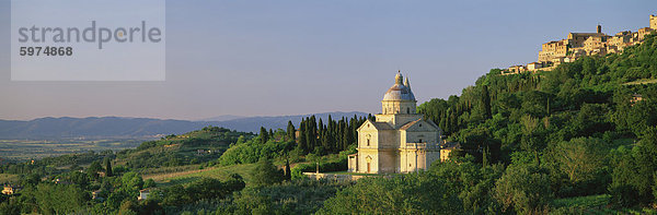 Kirche San Biagio  Montepulciano  Toskana  Italien  Europa