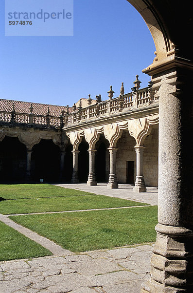 Universität Kreuzgang  Salamanca  Kastilien  Spanien  Europa
