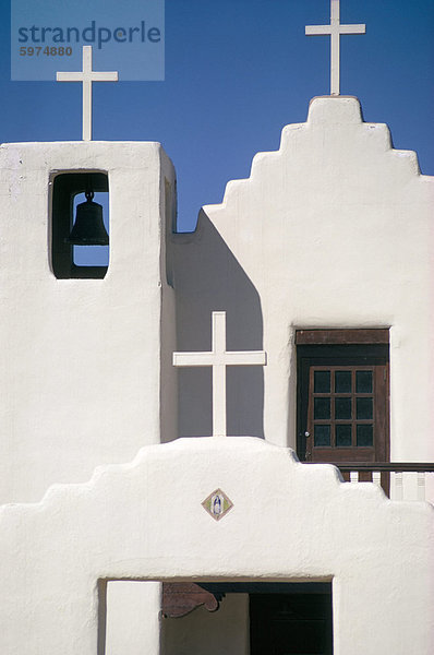 Christliche Kirche  Taos Pueblo  New Mexico  Vereinigte Staaten von Amerika  Nordamerika
