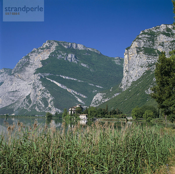 Brenta-Massivs und Toblino See  Trentino-Alto Adige  Italien  Europa