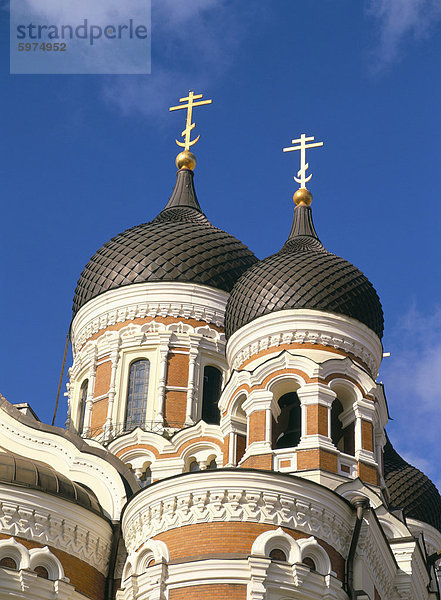 Alexander Nevsky Kathedrale  Tallinn  Estland  Baltikum  Europa