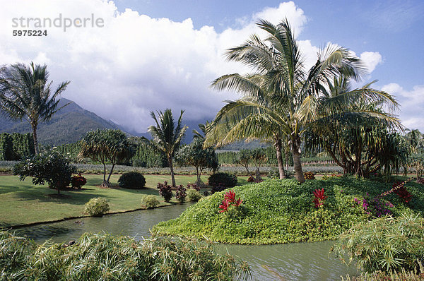 Tropischen Plantage Garten  Maui  Hawaii  Hawaii  Vereinigte Staaten von Amerika (U.S.A.)  Nordamerika