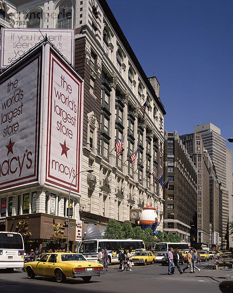 Macys Kaufhaus  New York City  New York  Vereinigte Staaten von Amerika (USA)  Nordamerika