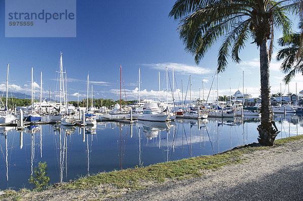 Marina  Port Douglas  Queensland  Australien  Pazifik