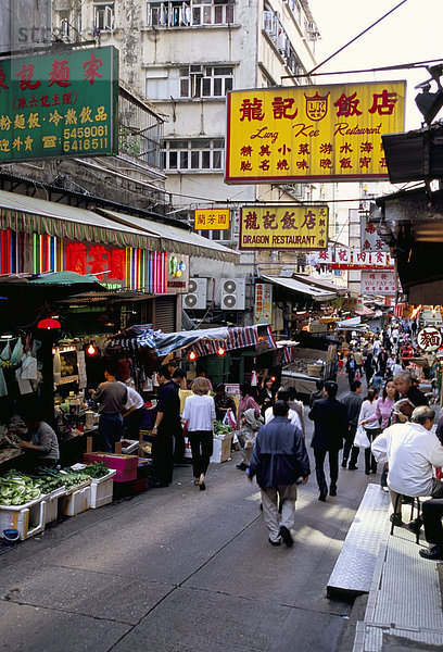 Gage Street  Mitte-Levels  Hong Kong Island  Hongkong  China  Asien